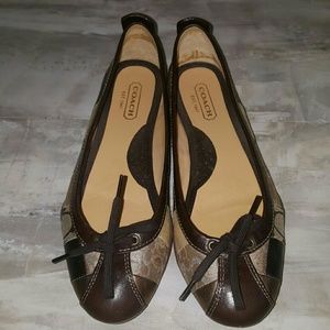 Coach Jenilee flats. Size 7.5